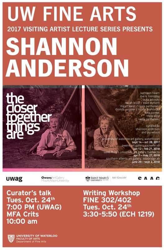 Curator talk with Shannon Anderson