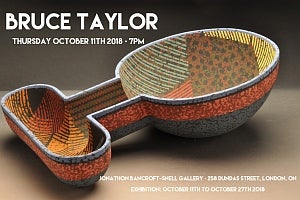 Bruce Taylor exhibition poster