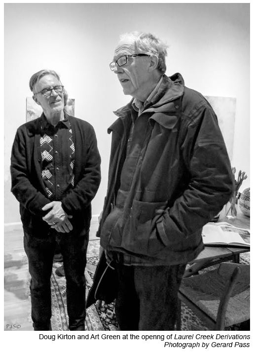 Doug Kirton and Art Green, photo by Gerard Pass