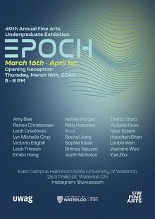 Epoch event poster