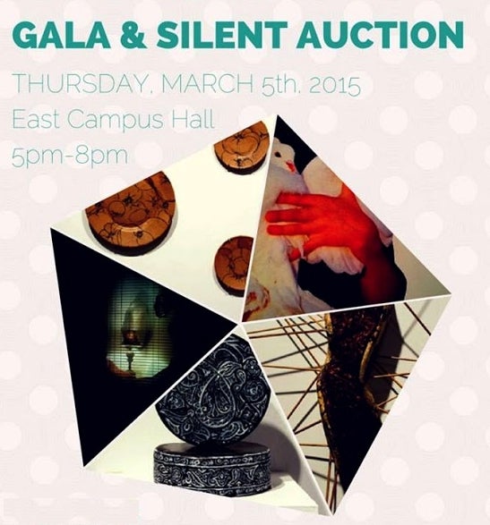 Gala and silent auction poster