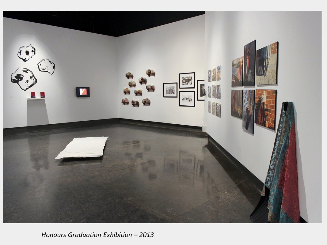 Honours graduation exhibition - 2013