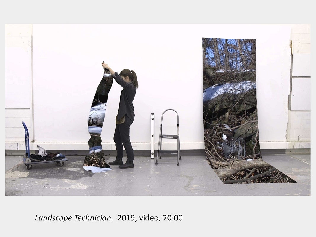 Jordyn Stewart's artwork "Landscape Technician" 2019 video