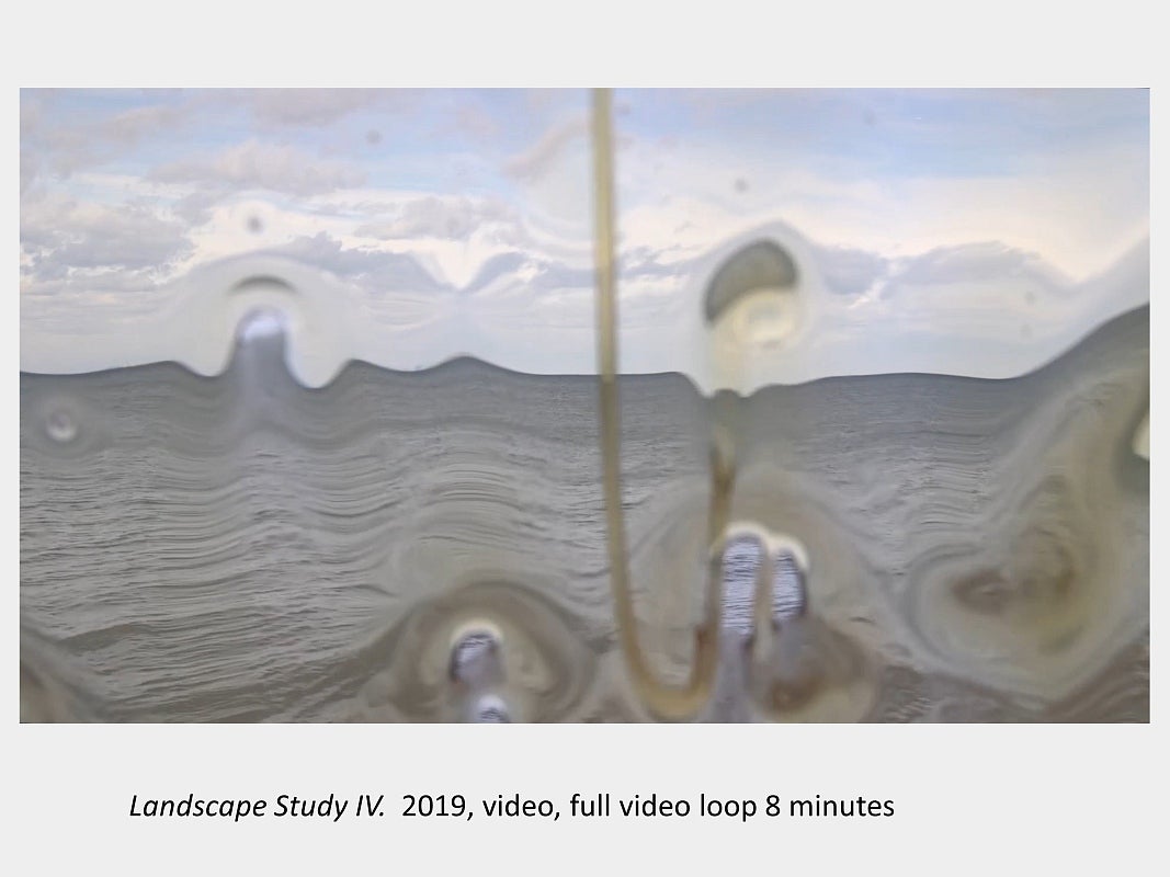Jordyn Stewart's artwork "Landscape Study IV" 2019 video