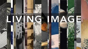 Advertisement for Living Image exhibition