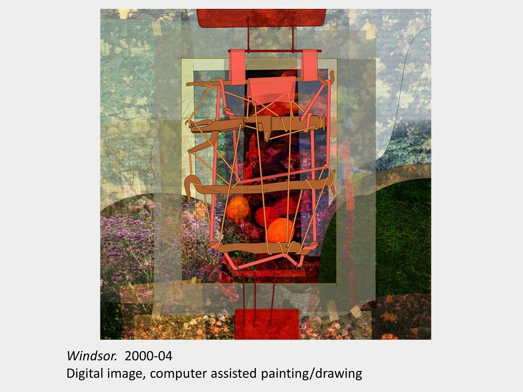 Artwork by Don MacKay. Windsor. 2000-04. Digital image, computer assisted painting/drawing.