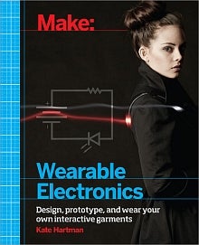Make wearable electronics book cover