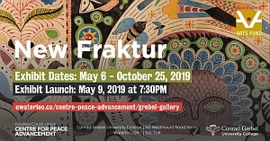 Meg Harder exhibition titled New Fraktur