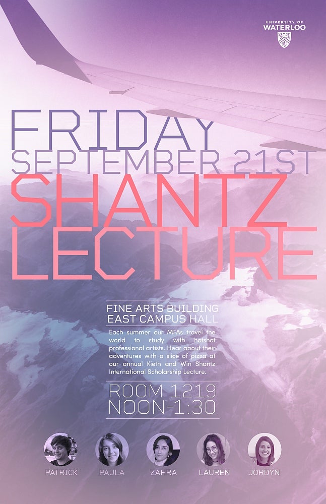 Poster for 2018 Shantz presentations