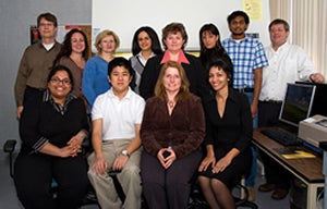 Foldvari research group photo