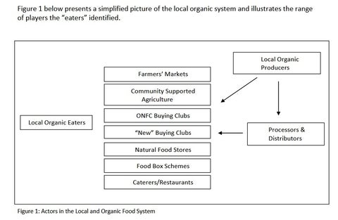 Actors in the Local and Organic Food System