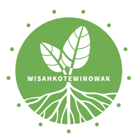 Wisahkotenwinowak logo in green and white