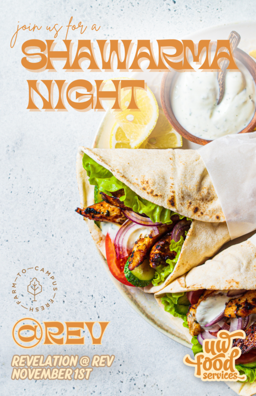 Shawarma Night Poster