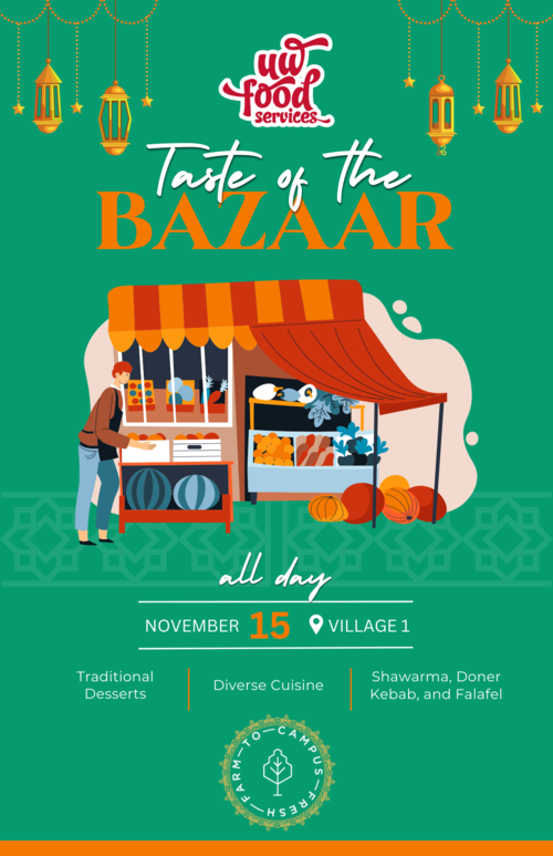 Taste of the Bazaar Poster