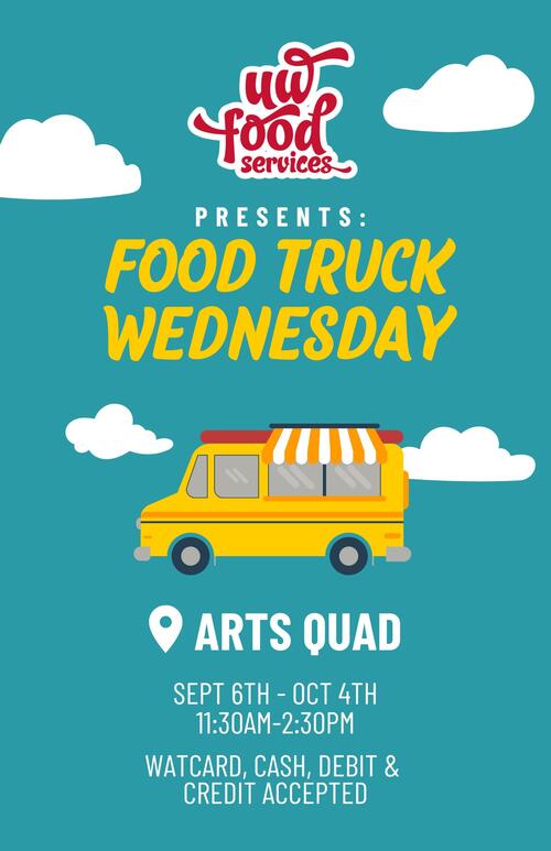 Food Truck Wednesday Promoional Poster