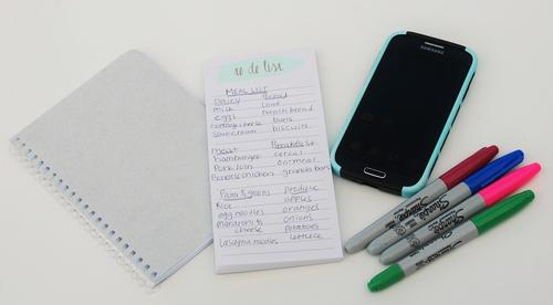 How to write your budget grocery list for the week ahead