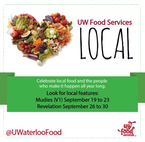 UW Food Services Local Celebrate local food and the people who make it happen all year long