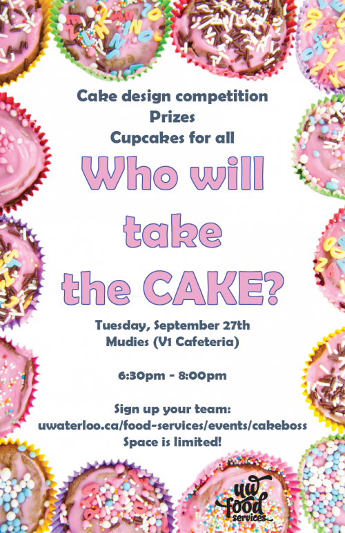 Who will take the Cake? Free cake decorating competition for UW students