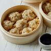Dumplings in a steam basket