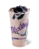 Chatime cup with roasted milk tea and grass jelly