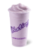 Chatime cup with taro smoothie