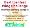 Beat the heat - wing challenge