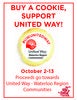Support United Way Buy a Cookie