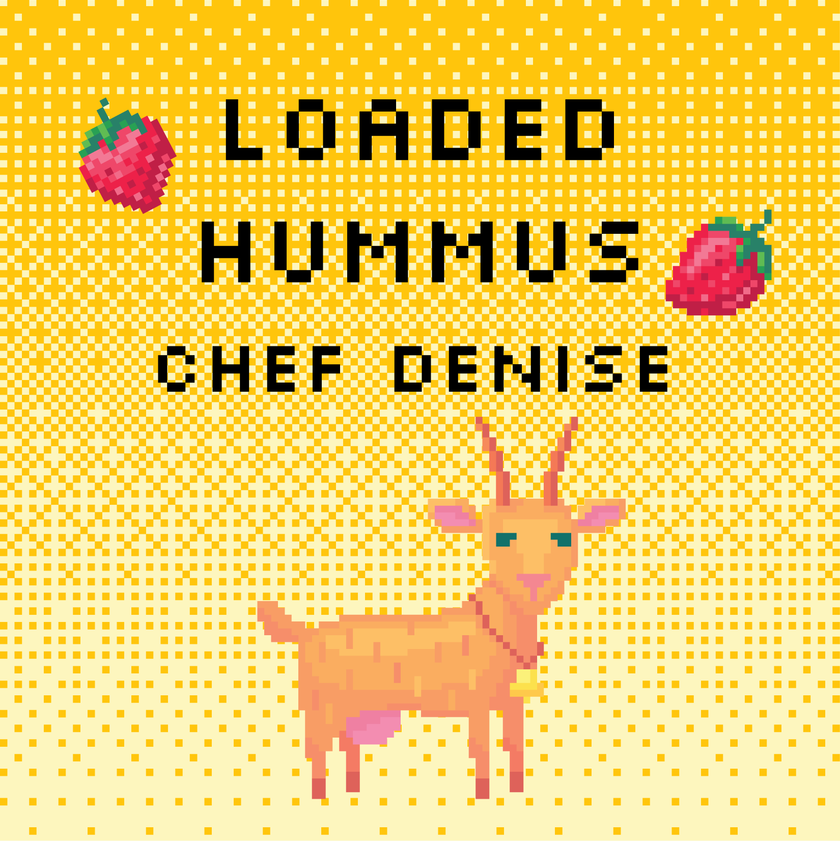 loaded hummus by chef Denise