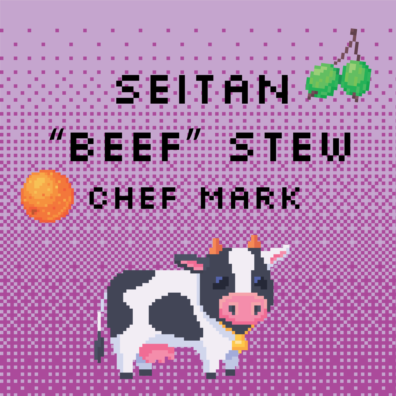 seitan "beef" stew by chef Mark