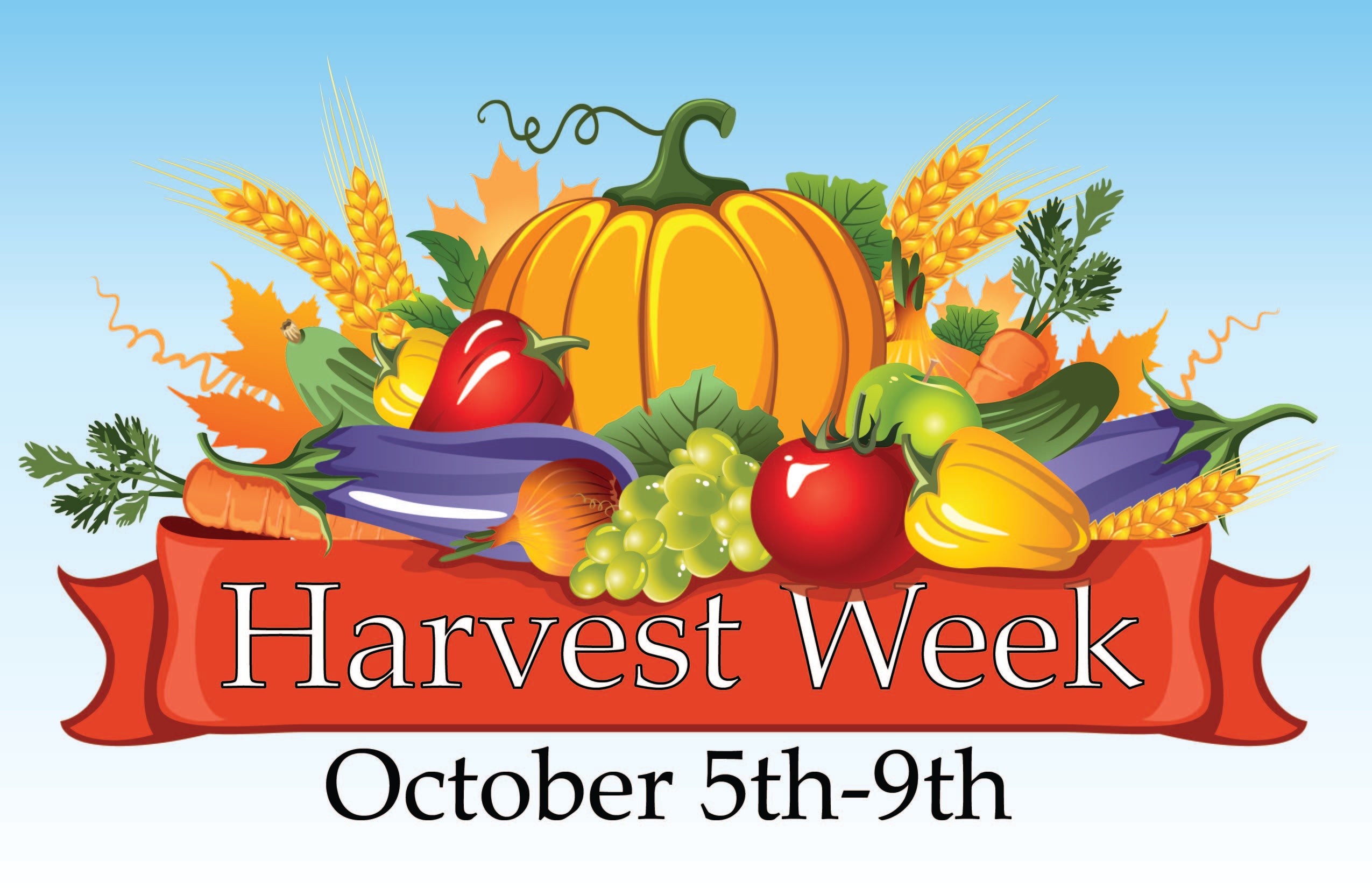 Harvest Week October 5th to 9th