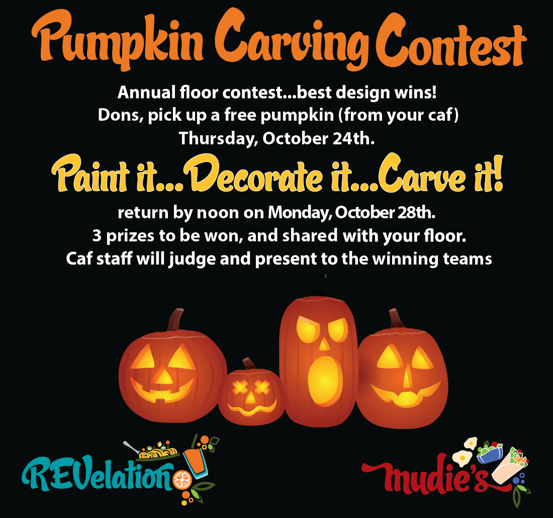 Pumpkin carving contest