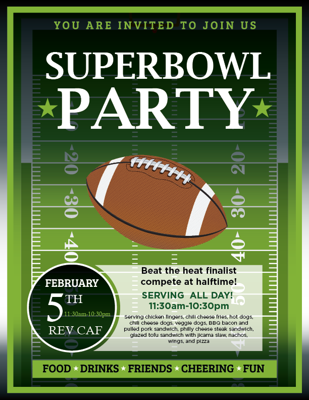Superbowl party