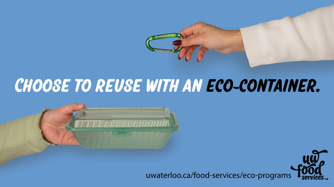 choose to reuse with an eco-container