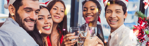 Students celebrating holidays