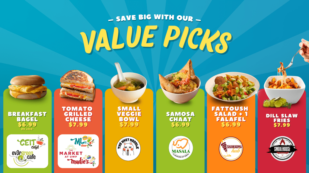 Value Picks: Affordable Meal Deals on Campus