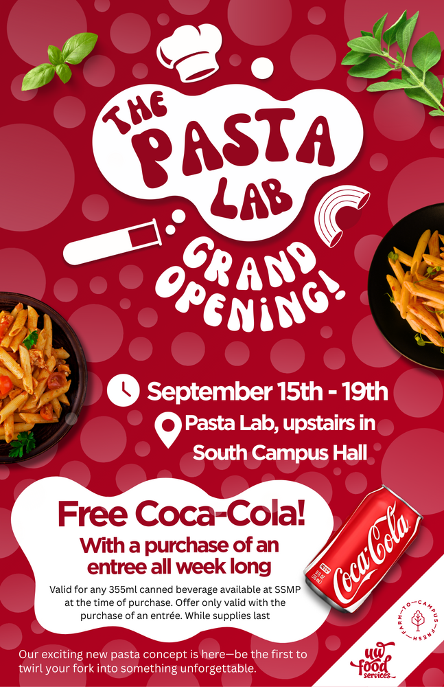 The Pasta Lab Event Poster