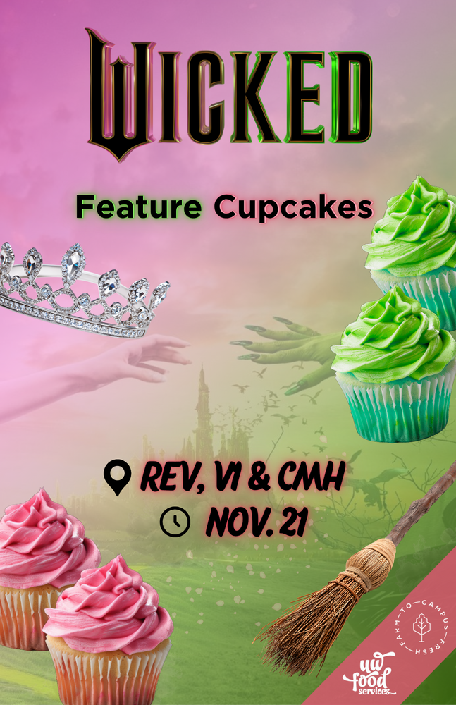 Wicked Feature Cupcakes @ All Res – Fri, Nov. 21