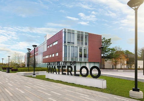 University of Waterloo sign