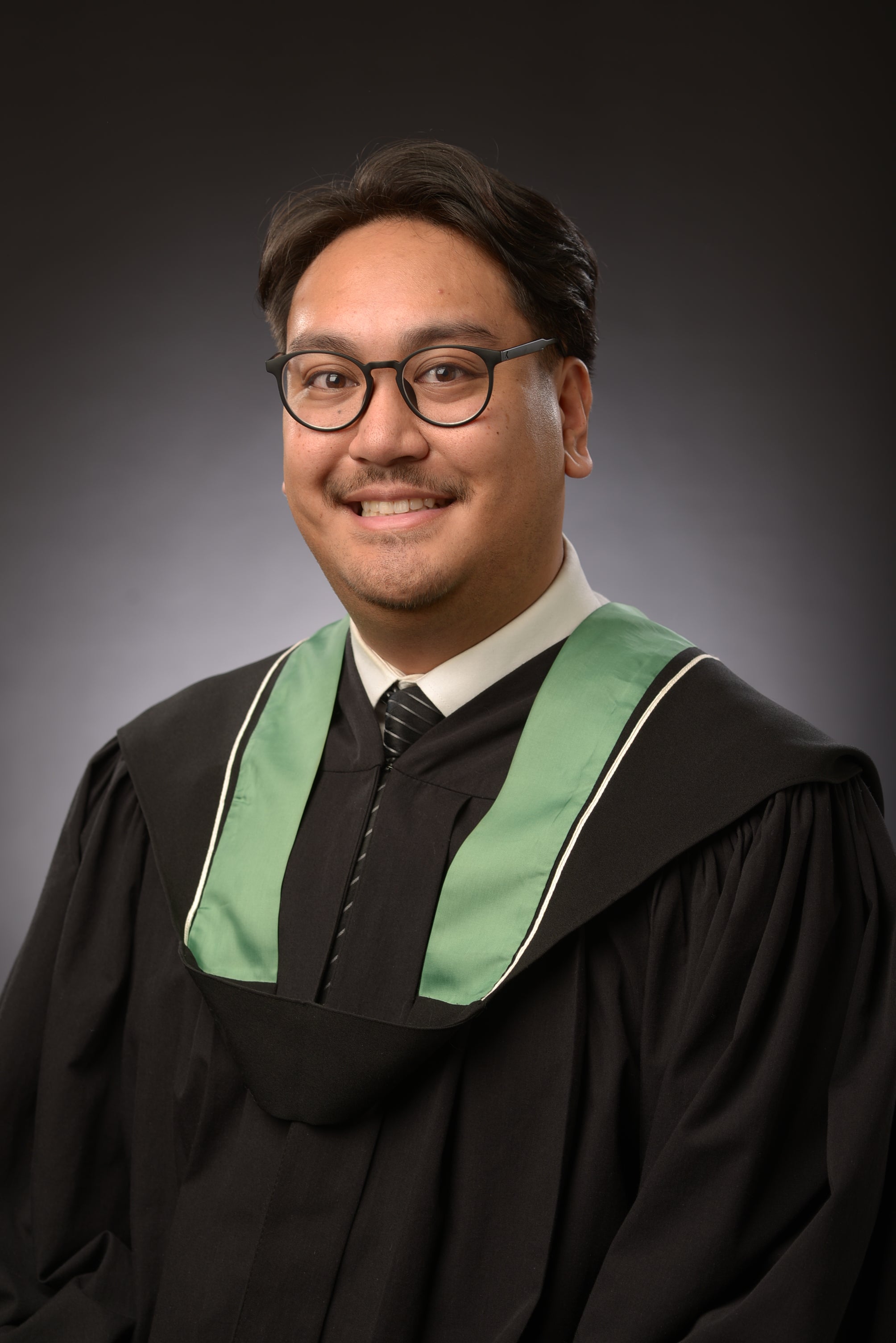 Graduating student Andrew