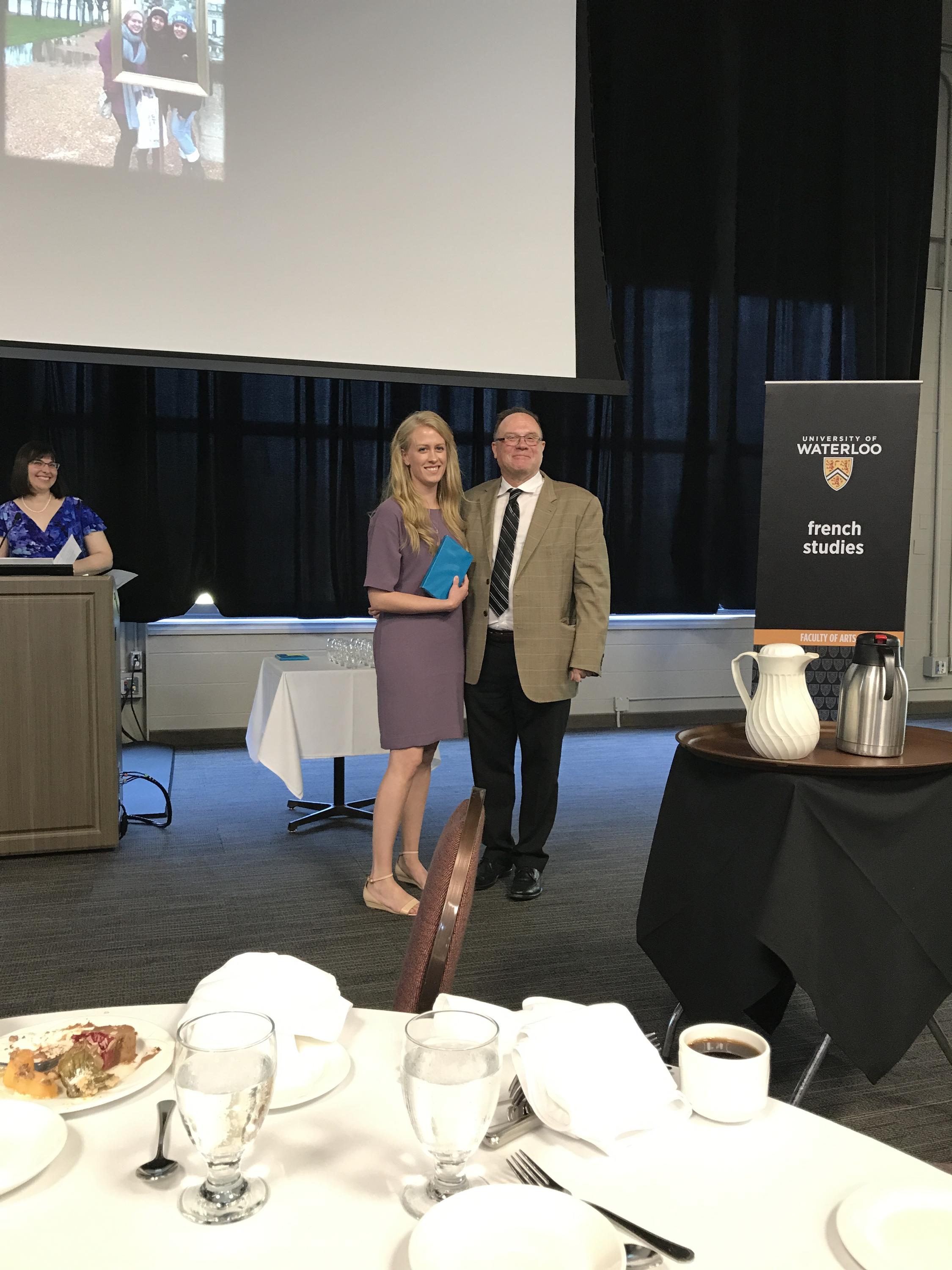 Sarah Reilly et Guy Poirier