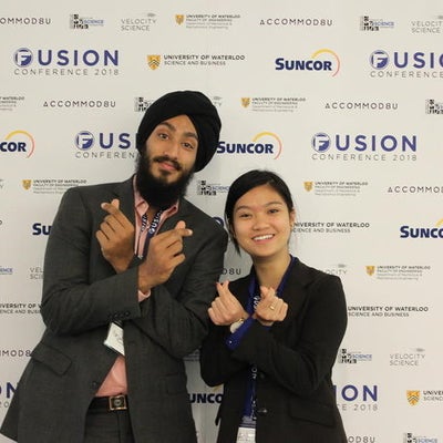 Fusion conference 2018 attendees photobooth