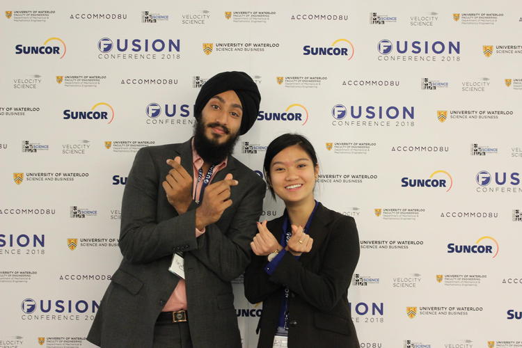 Fusion conference 2018 attendees photobooth