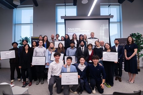 Future Cities Innovation Challenge Winners