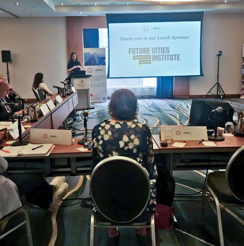 Ontario's Big City Mayors gathered for lunch.