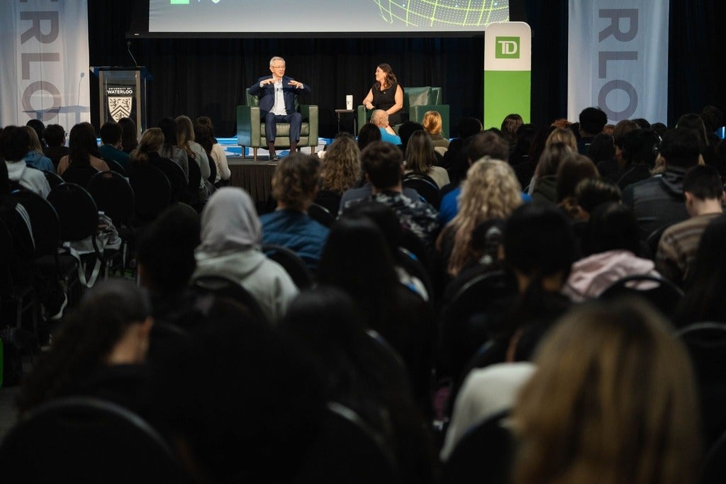 Sir Andrew and Eryn Stewart on Stage