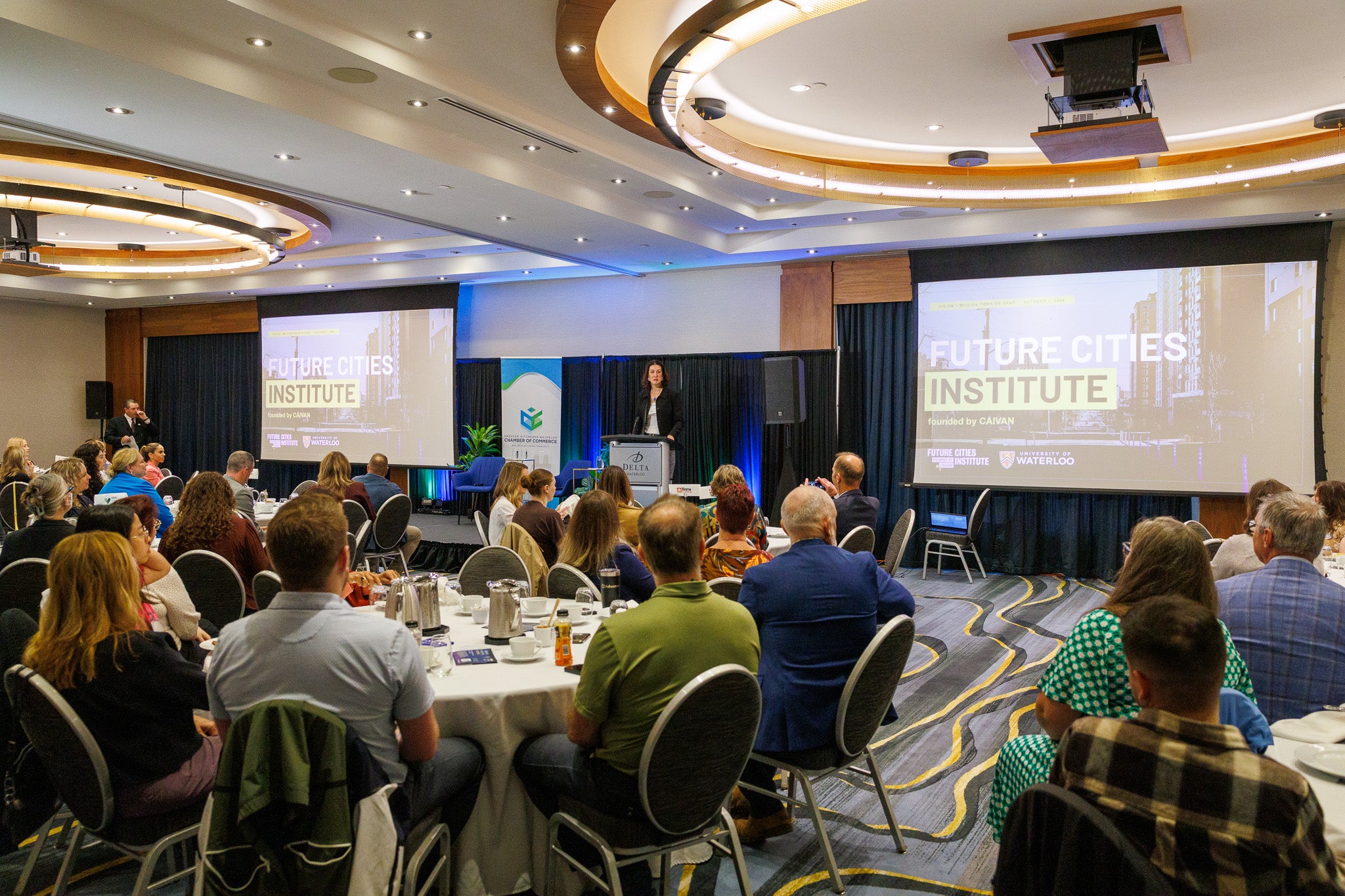 Dr. Leia Minaker speaks at Vision 1 Million: Healthcare