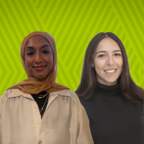 Lina Nassir and Talia Rodriguez