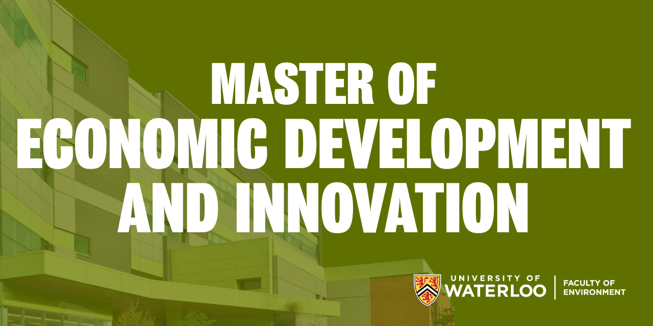 Master of Economic Development and Innovation