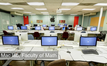 Mac lab, Faculty of Math