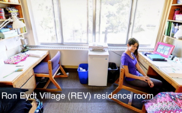 Ron Eydt Village (REV) residence room